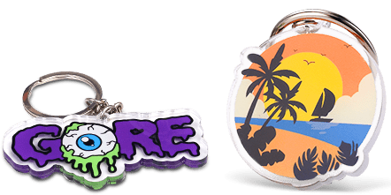Personalized Acrylic Keychain