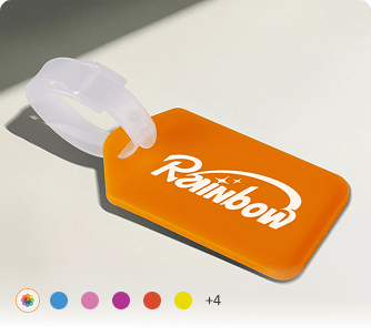 Colorful Custom Plastic Luggage Identifiers Tags