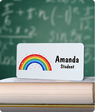 School Name Badges