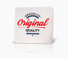 Brooklyn Metal Name Tag